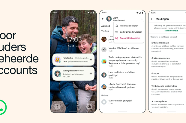 WhatsApp kinderaccounts