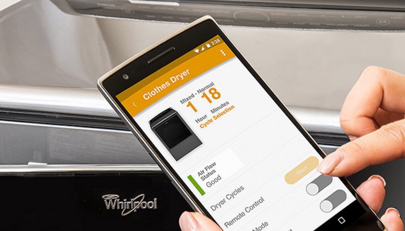 Whirlpool komt op korte termijn met Wear OSapp voor al je witgoed FWD