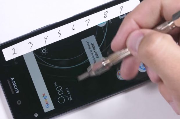 Xperia XZ Premium krastest 1