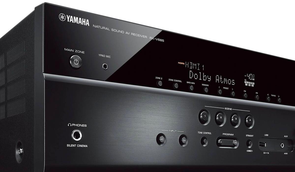 Afm Veilig Noodlottig Review: Yamaha RX-V685 - av-receiver die ook zonder draadjes kan | FWD