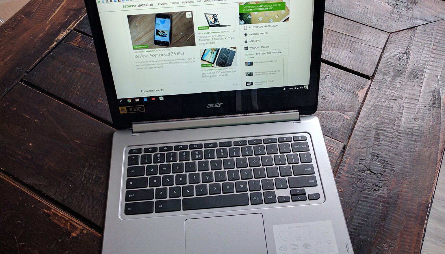 Aan boord Pakistan routine Review: Acer Chromebook R 13 (CB5-312T) convertible met Chrome OS | FWD