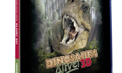 dinosaurs alive 3D blu ray packshot