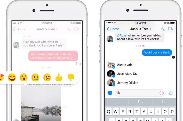 facebook-messenger-reacties-vermeldingen