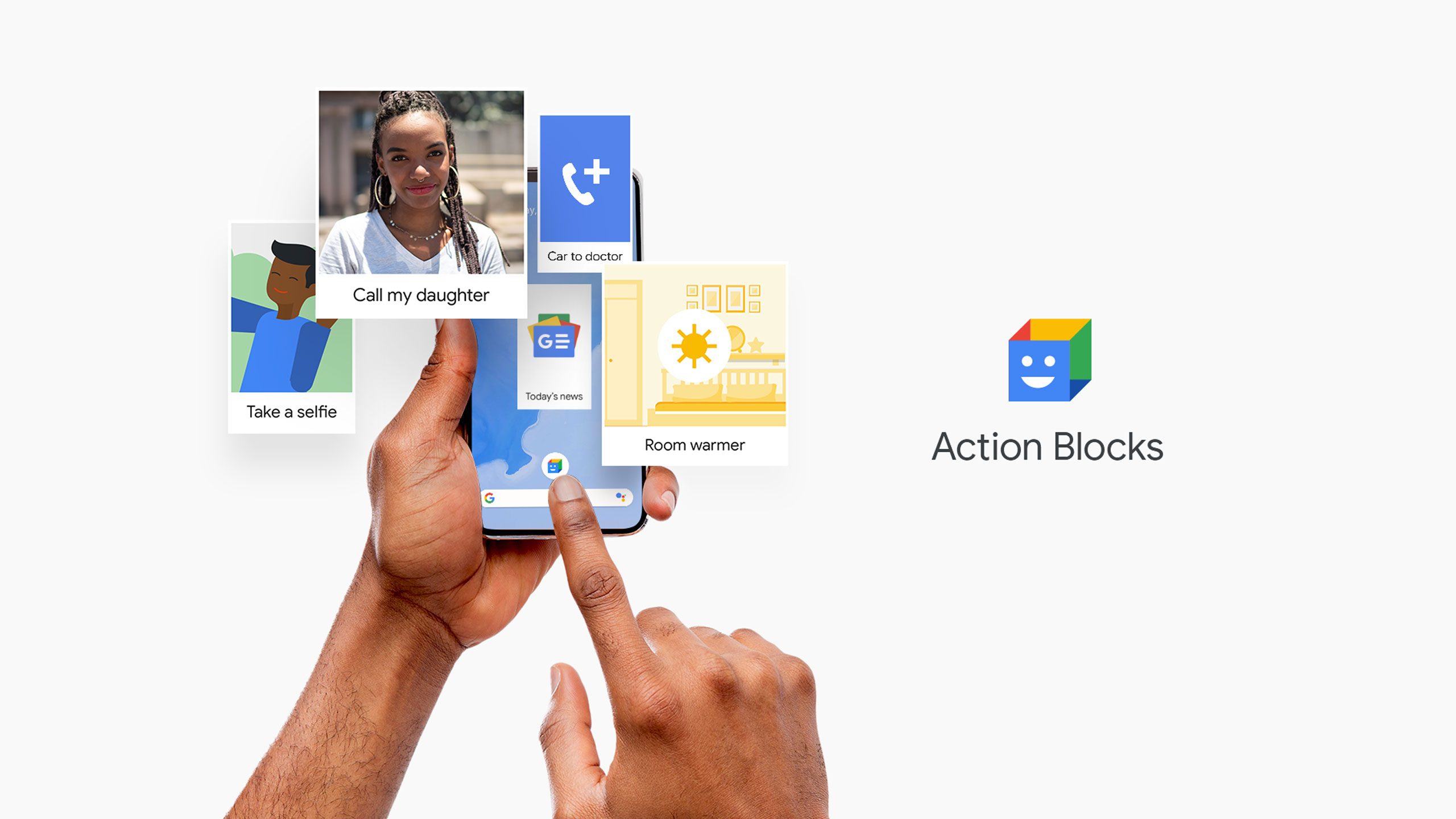 Met Action Blocks op Android stel je zelf widgets in voor Google ...