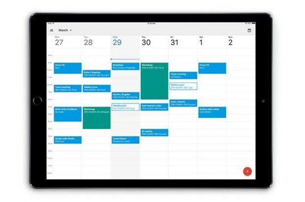 google-agenda-ipad