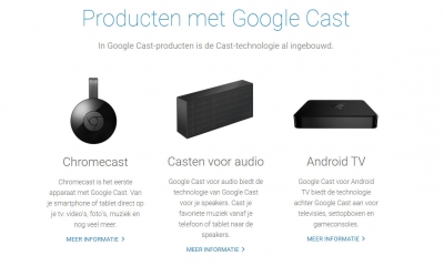google-cast-producten