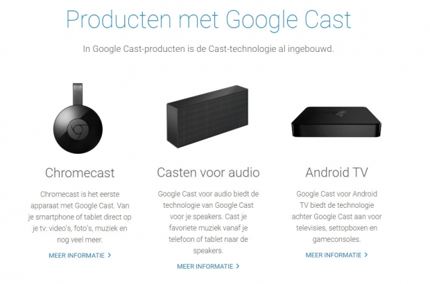 google-cast-producten