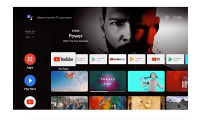 Android TV startscherm