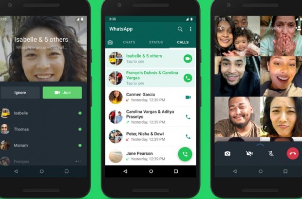 groepsvideogesprekken WhatsApp