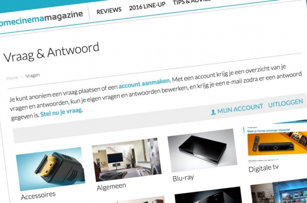 home cinema vraag en antwoord