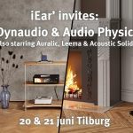 iEar’ invites – Dynaudio en Audio Physic – 20-21 juni 2025 – Tilburg_1600x900