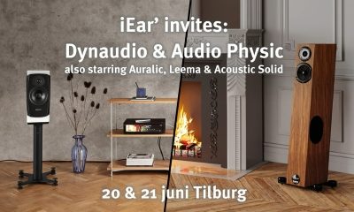 iEar’ invites – Dynaudio en Audio Physic – 20-21 juni 2025 – Tilburg_1600x900