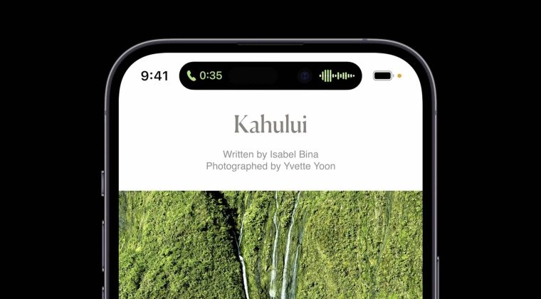 iOS 16 iPhone 14 dynamic island 2