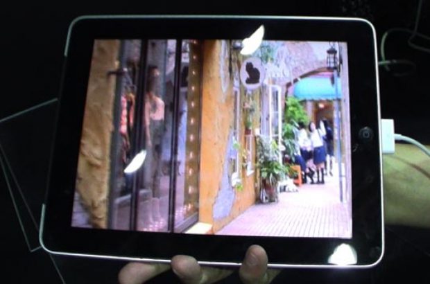 iPad-3D-display-proto