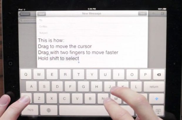 iPad-toetsenbord-sneller