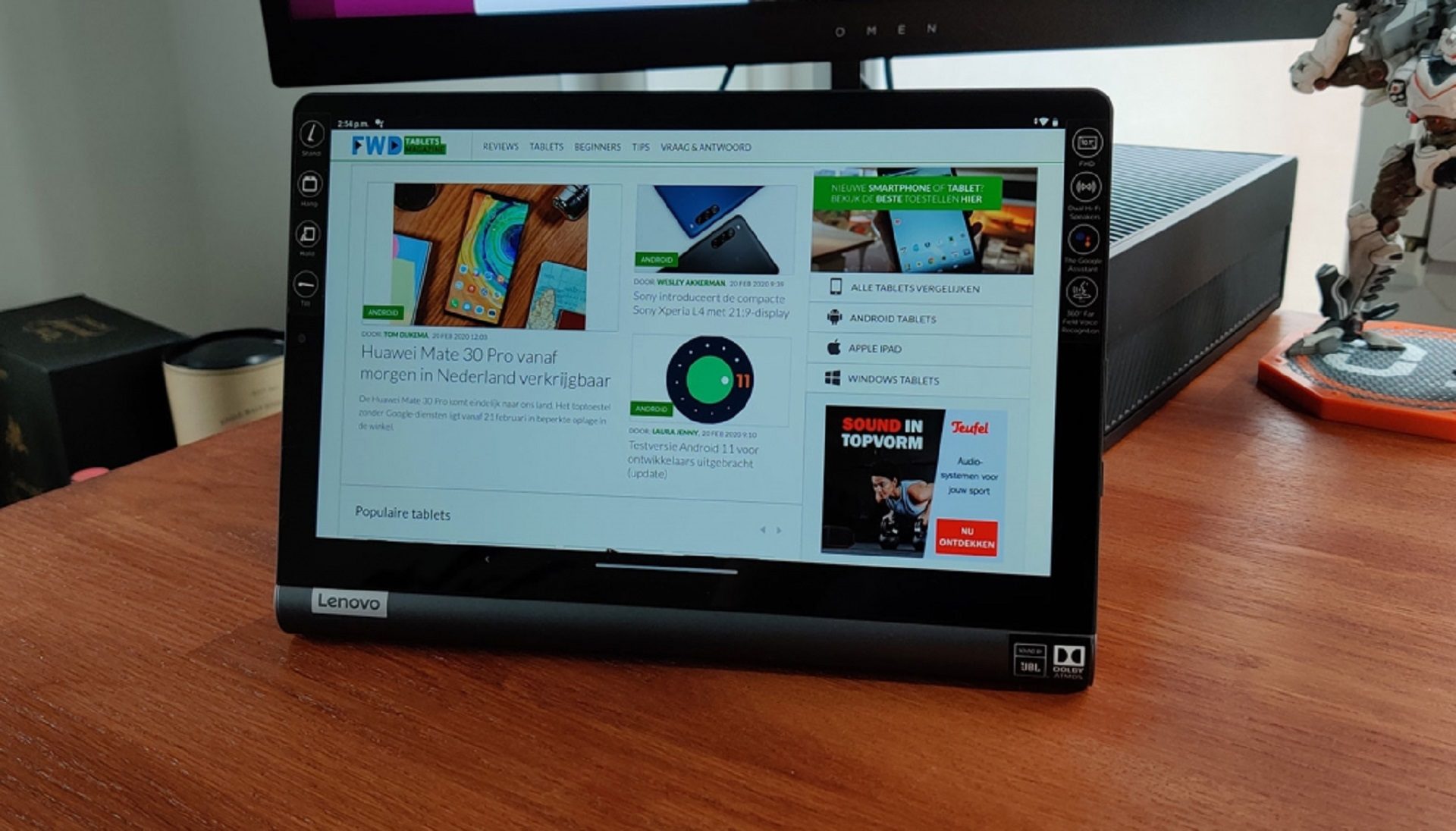 Review: Lenovo Smart Tab - tablet met kickstand en Google Assistent |