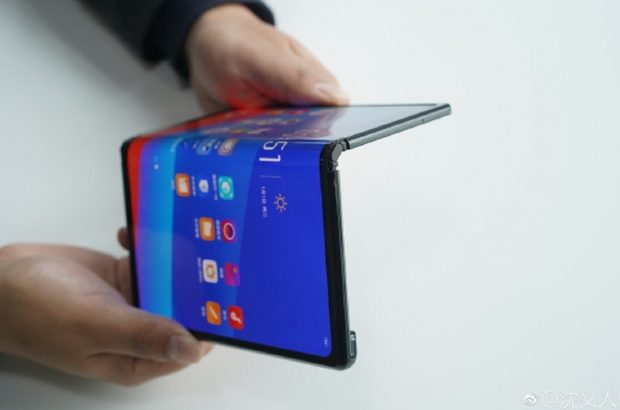 oppo opvouwbare smartphone