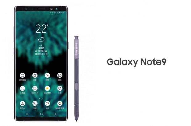 render Galaxy Note 9