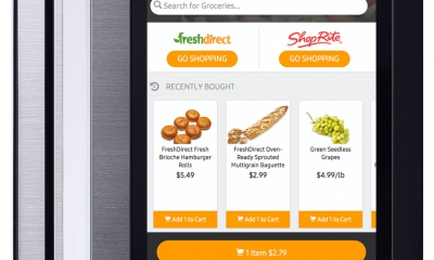 samsung boodschappen koelkast