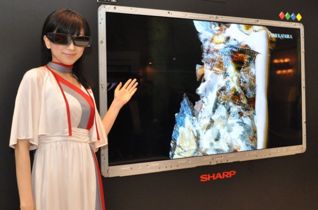 sharp-60-inch-3d-shutter-glasses-TV
