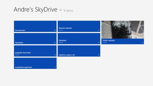 Windows 8 SkyDrive