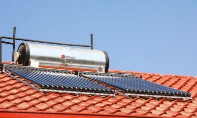 Johannesburg,,South,Africa,-,August,28,2010:,Solar,Water,Heating