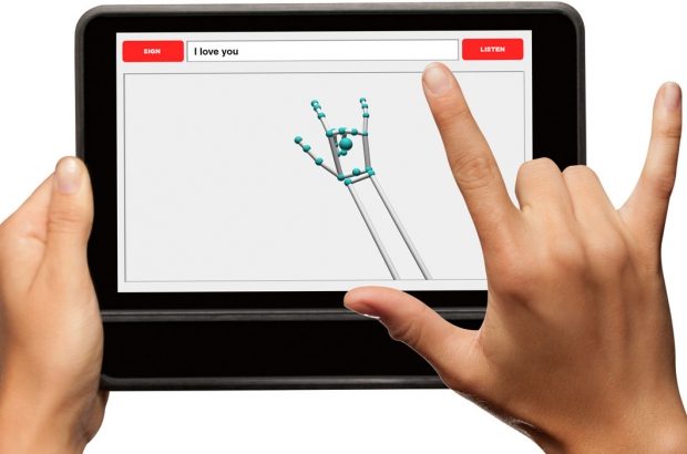 tablet-gebarentaal