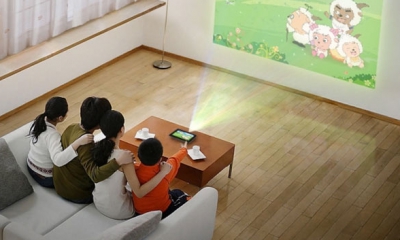 tablet-projector