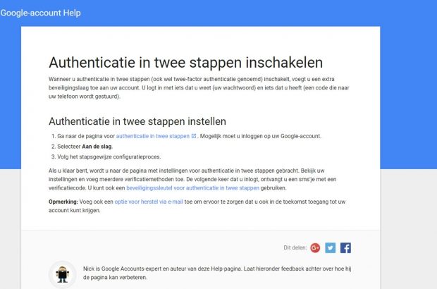 tweestapsverificatie-google