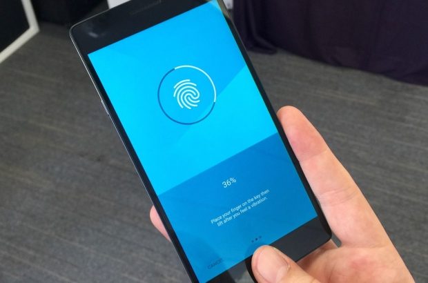 vingerafdrukscanner feature